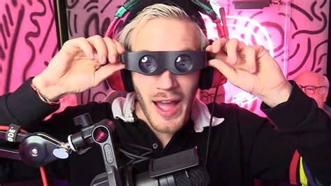 pewdipie with small glasses.